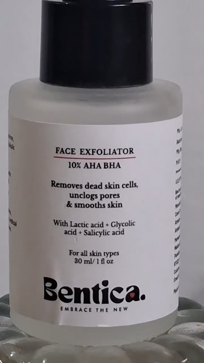 ✨ Bentica 10% AHA BHA Face Exfoliator ✨