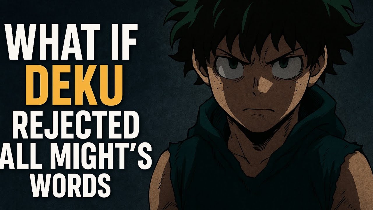 What If Deku Rejected All Might’s Words?