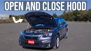 How to Open (and Close) the Hood - Subaru Outback (2020-2025)