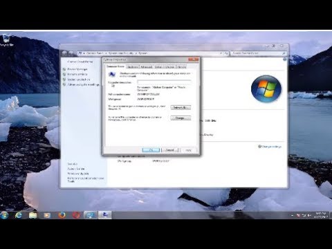 Как изменить имя компьютера в Windows 7