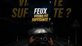 Erreur fréquente au Code de la Route : Feux allumés = visibilité suffisante ?