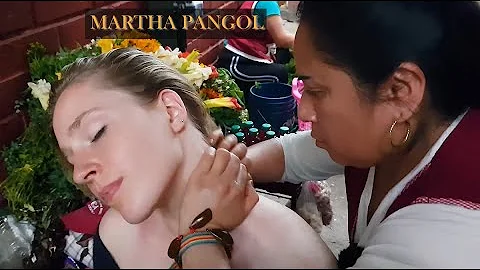 MARTHA  PANGOL - ASMR LIMPIA, NECK, SHOULDER MASSA...