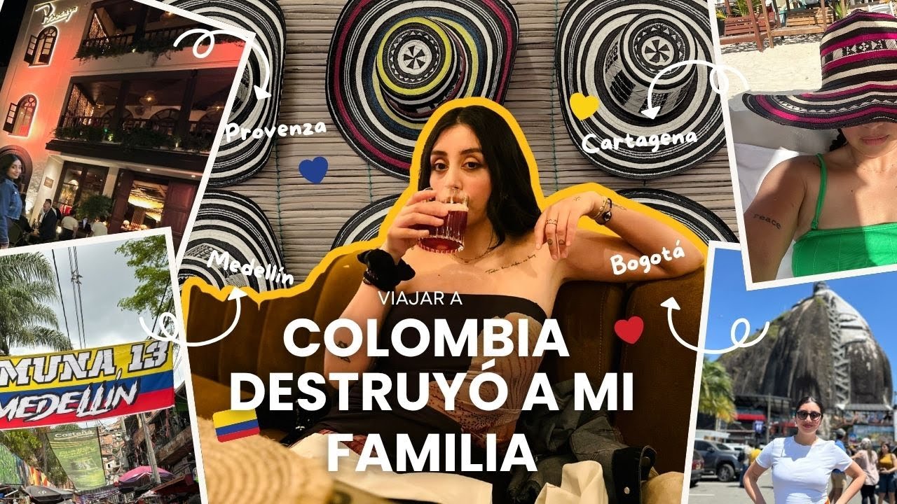 CHICA VIAJA A COLOMBIA Y LO CUENTA TODO 🇨🇴| DIARIO DE VIAJE 🌎