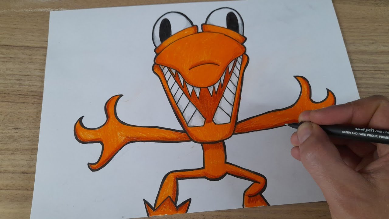 COMO DESENHAR ORANGE 🟠, LARANJA