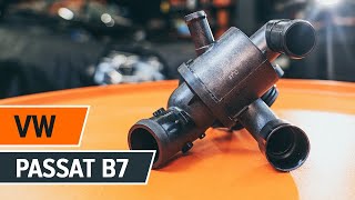 Hvordan bytte Luftfilter VW PASSAT (362) - online gratis video