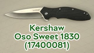 Розпаковка Kershaw Oso Sweet 1830 (17400081)