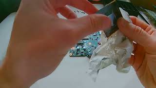 Asus K53 disassembly part 8 | Applying thermal paste