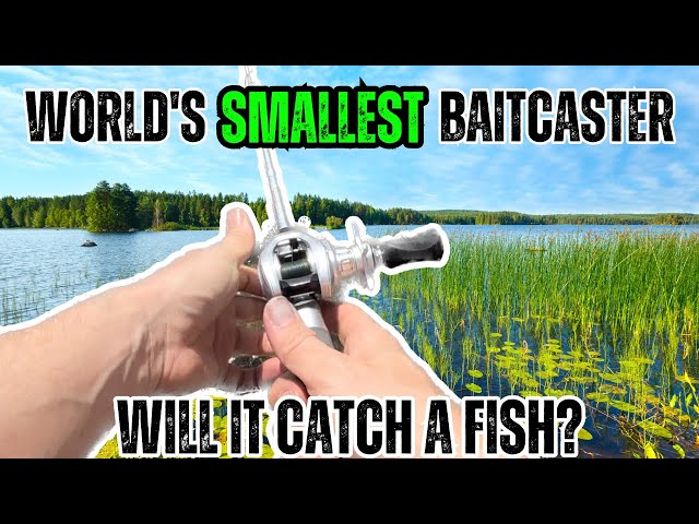 Testing the Tiny but Mighty baitcasting combo (telescopic rod