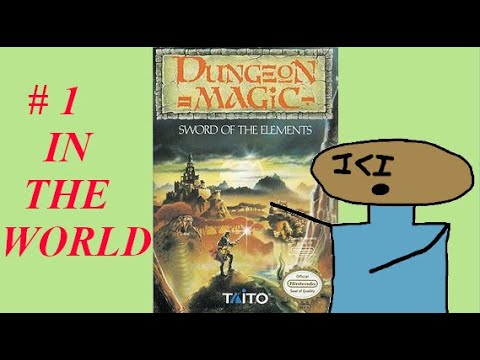 FIRST EVER Dungeon Magic: Sword of the Elements Any% Speedrun