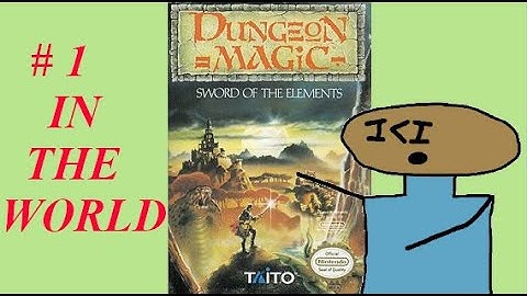 FIRST EVER Dungeon Magic: Sword of the Elements Any% Speedrun