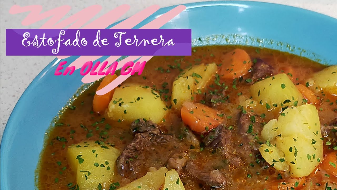 Estofado de 🥩Ternera🥩 en Olla GM - ¡¡¡DELICIOSO y EN MUY POCO TIEMPO!!!