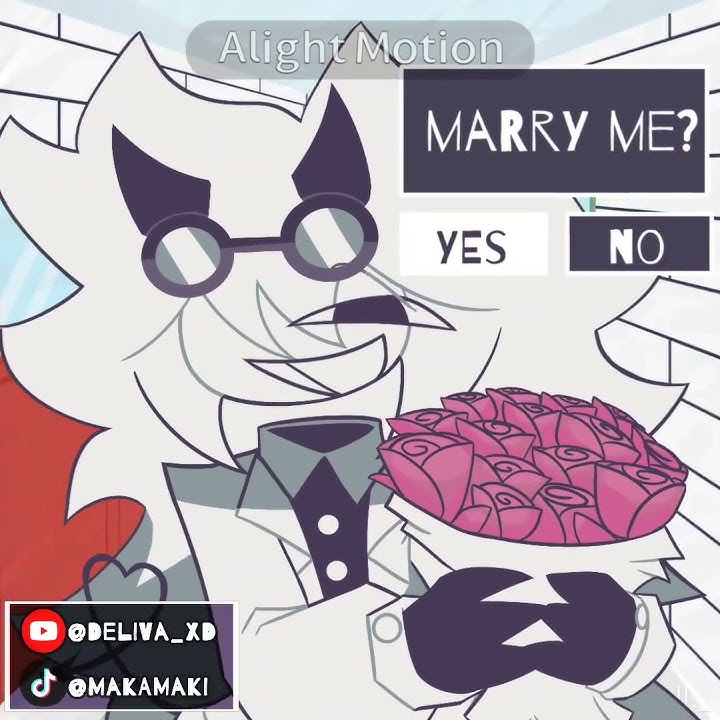 Edward:Hey Zip, will you marry me?🌹 | Cr:@yuan_909 | #animation #tweening #fpy #viral #zip #edward