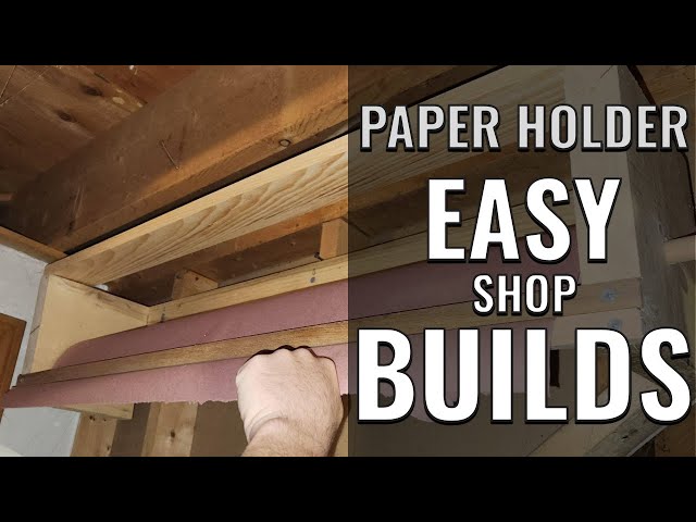 DIY Butcher Paper Roll Holder - The Handyman's Daughter