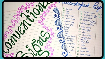 Convectional Signs || Geography Practical || Class 11 #studentsuccess