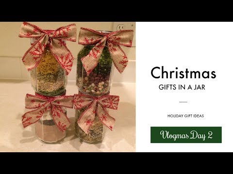 Vlogmas 2017 | Day 2 | Christmas Gifts in a Jar