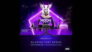 Aoc Agon Pro Ag274Qzm Gaming Monitor Review Qhd, Hdr 1000, 240Hz Gaming Beast