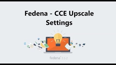 Fedena - CCE Upscale Setting