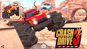 Crash Drive 3 - iOS / Android Gameplay