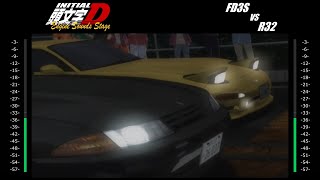 Initial D Engine Sounds Stage - FD3S vs R32