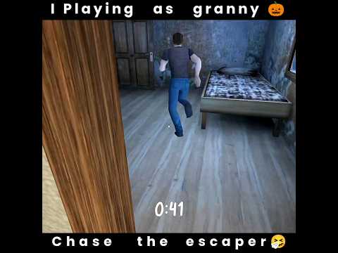 Playing as granny and I killed the escaper ☠️ #granny #dvloper #horror #gaming