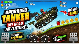 Upgraded Tanker Off Road Adventure 🚜🔥 | Big Air Time & Mountain Journey | Hill Climb Racing screenshot 3