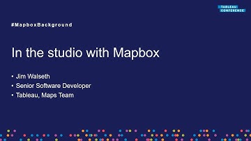 In the studio with Mapbox