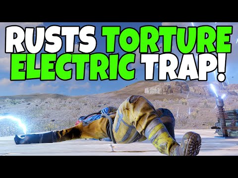 I made an ELECTRIC TORTURE TRAP as a solo in RUST!