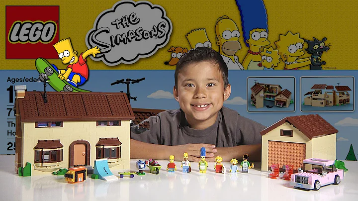 The SIMPSONS HOUSE - LEGO Simpsons Set 71006  - Ti...