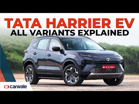 Tata Harrier EV Variants Explained + 2 Exclusive Reveals! #TataHarrierEV #Tata