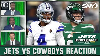 Jets-Cowboys reaction from Bart Scott, Willie Colon, and Connor Rogers | Jets Post Game Live | SNY
