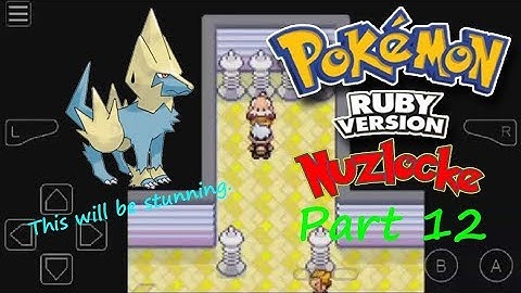Pokemon Ruby Nuzlocke Challenge Part 12: A Jolting Gym Battle