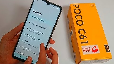 Poco C61 - How to Turn On Call Waiting?