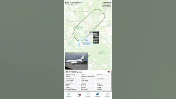 SAS Institute Dassault Falcon 900EX N7600P Landing Back At RDU Airport After A Test Flight 