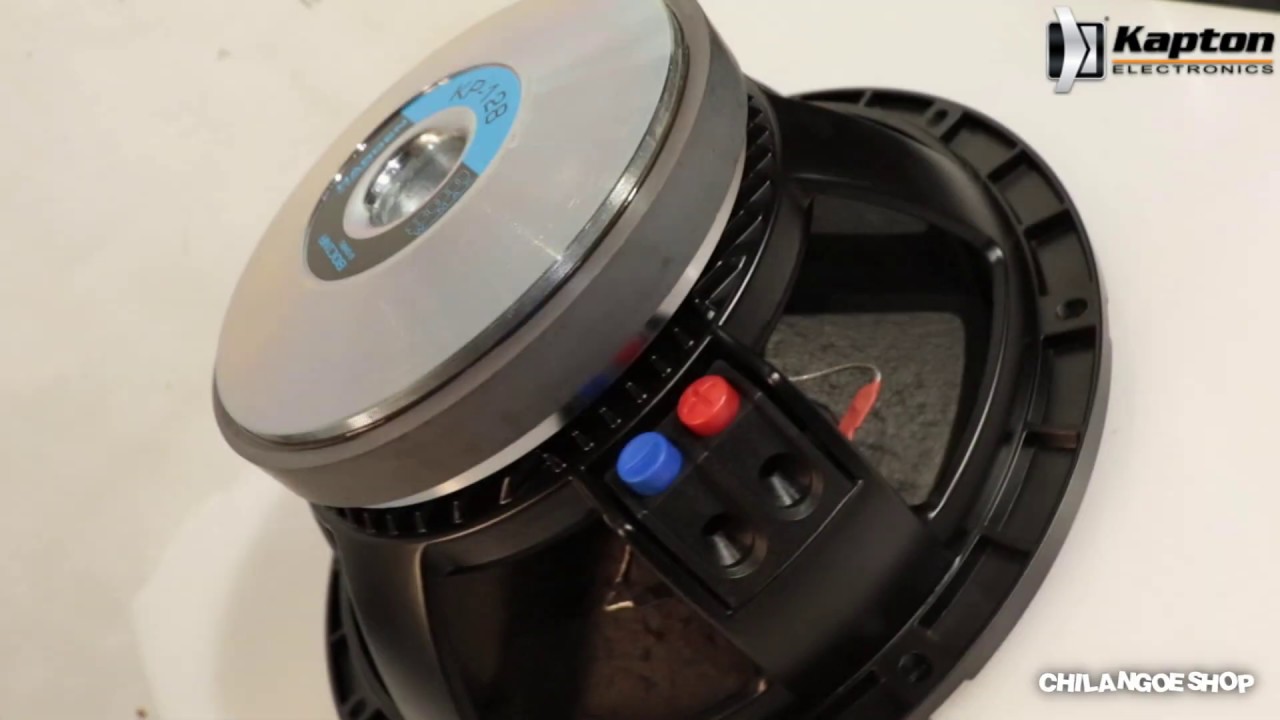 SUBWOOFER 12 PULGADAS 500W RMS KP 128 CHILANGOESHOP - YouTube