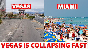 Las Vegas Tourism Is Crashing - While Miami Becomes America’s New Playground