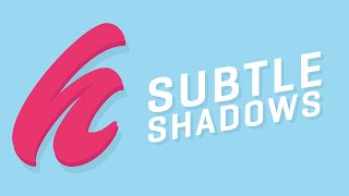 Subtle Shadows Tutorial | Adobe Illustrator