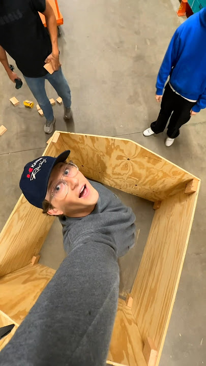 BUILDING A HOME INSIDE OF HOME DEPOT