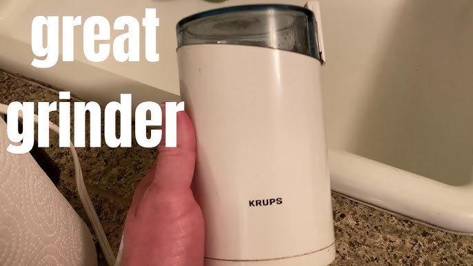 Krups F203 Coffee Grinder Review • Bean Ground