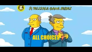 Steamed Hams but it's a telltale game (ALL CHOICES)