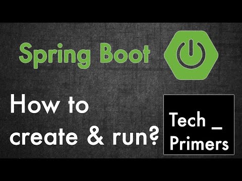 Spring Boot — как создать и запустить? | Tech Primers