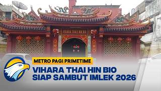 Download Lagu Vihara Tertua di Lampung Siap Sambut Perayaan Imlek 2026 - [Metro Pagi Primetime] MP3
