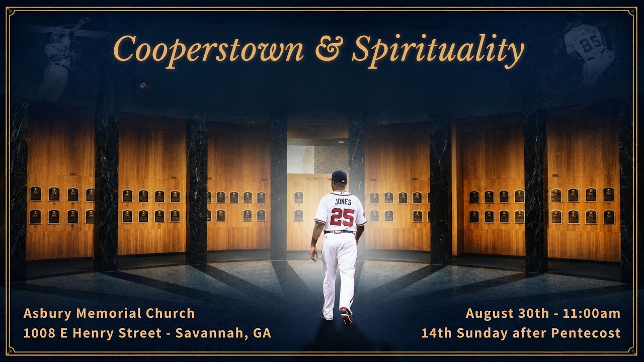 Cooperstown & Spirituality — August 30, 2026 on YouTube