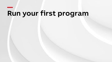 YuMi® Run your first program