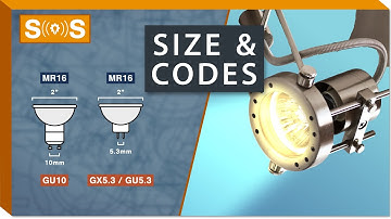 Track & Recessed Light Bulb - Size & Codes | Spec. Sense