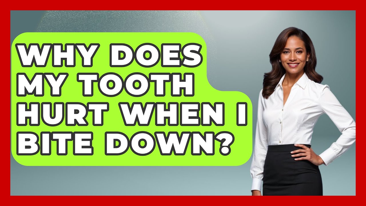 Why Does My Tooth Hurt When I Bite Down? - The Pro Dentist - YouTube