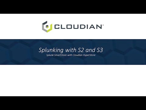 TECHNICAL DEMO: Splunk SmartStore with Cloudian (with captions)