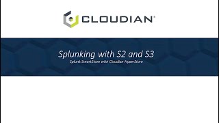 TECHNICAL DEMO: Splunk SmartStore with Cloudian (with captions)