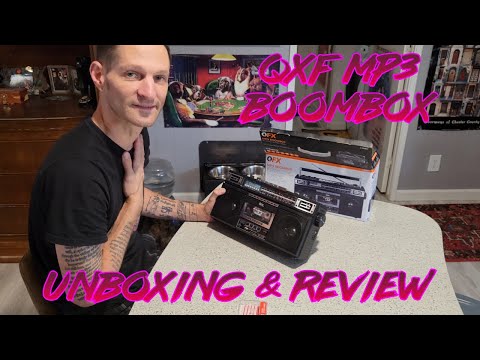 8 Portable Boomboxes with Radio, CD, and Bluetooth - 2023 Singers Room