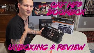 QFX J-220BT ReRun X Cassette Player/Recorder Boombox 4-Band Radio Boombox Review