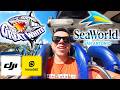 Great White REACTION & POV Insta360 X5, DJI Mini Mic SeaWorld San Antonio 2025